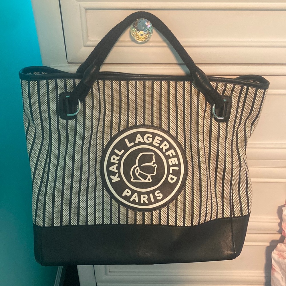 Karl Lagerfeld oversized tote bag